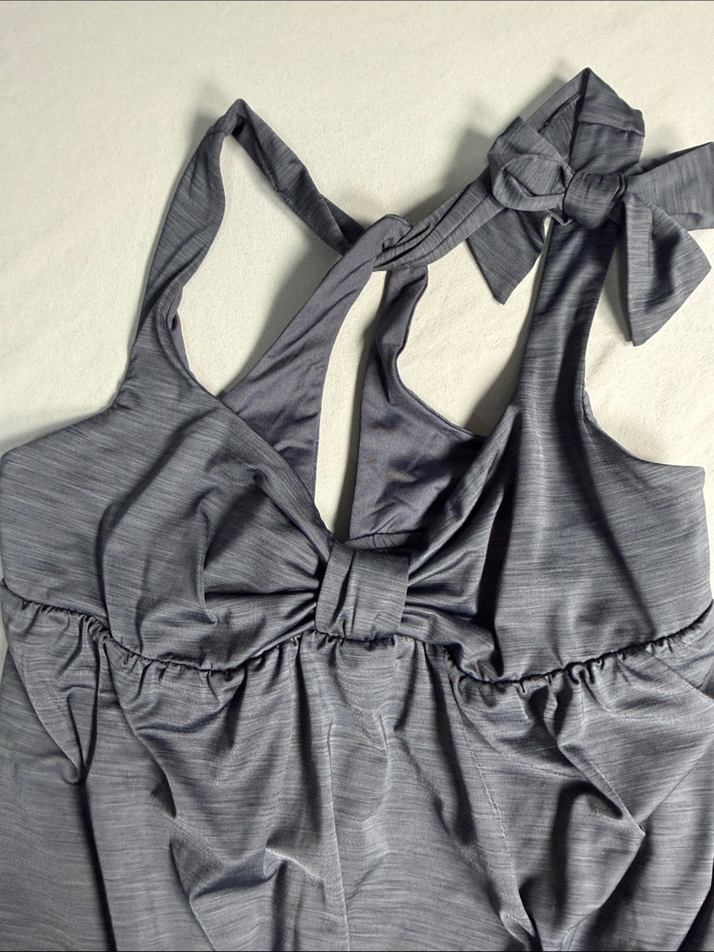 Betsey Johnson Gray Backless Sleeveless Dress - Picture 3 of 9